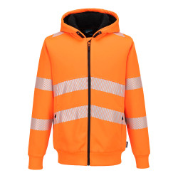 PW321 Bluza zimowa ostrzegawcza, zapinana na zamek błyskawiczny