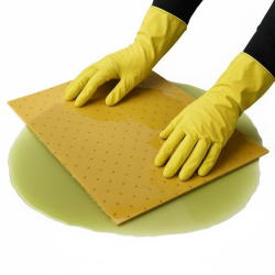 Maty sorpcyjne uniwersalne MAX, żółte, 40 × 50 cm (chłonność 120 l), opakowanie 100 szt.