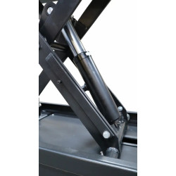 Podnośnik nożycowy mobilny elektryczny 500 kg, platforma 1010 x 520 mm, do 950 mm