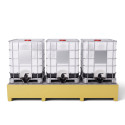 Wanna wychwytowa na 3 IBC 1000 l 🇵🇱, pojemność 1200 l, stal lakierowana