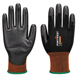 Rękawice robocze powlekane PU GP Grip 21, czarne