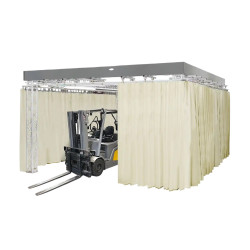 Kurtyna przeciwpożarowa do wózków Li-ion, zestaw 2-częściowy