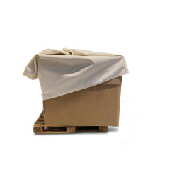 Pokrowiec przeciwpożarowy na paletę EURO z bateriami litowo-jonowymi