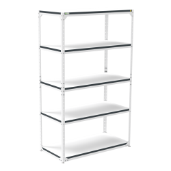 ⚡ Regał półkowy ESD 1200 mm z powierzchnią rozpraszającą, nośność jednej półki do 50 kg