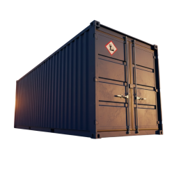 Kontener chemiczny Basic 20’ z możliwością wchodzenia – wanna wychwytowa 2300 l