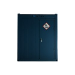 Kontener chemiczny ISO 20' izolowany z możliwością wchodzenia - wanna wychwytowa 2300 l