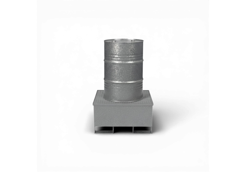 Wanna wychwytowa stalowa cynkowana na 1 beczkę 220 l | Explosiv