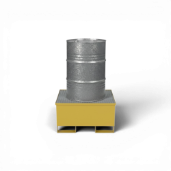 Wanna wychwytowa na 1 beczkę 200 l 🇵🇱, pojemność 220 l, stal lakierowana