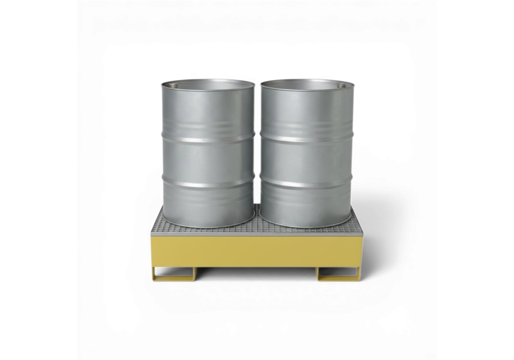 Wanna wychwytowa stalowa na 2 beczki 200 l | Explosiv