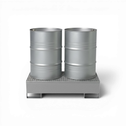 Wanna wychwytowa stalowa ocynkowana na 2 beczki 200 l | Explosiv