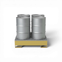 Wanna wychwytowa na 4 beczki 200 l 🇵🇱, pojemność 440 l, stal lakierowana