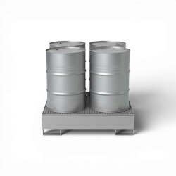 Wanna wychwytowa na 4 beczki 200 l 🇵🇱, pojemność 200 l, stal nierdzewna