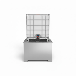 Wanna wychwytowa na 1 IBC 1000 l 🇵🇱, pojemność 1000 l, stal nierdzewna