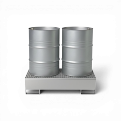 Wanna wychwytowa na 2 beczki 200 l 🇵🇱, pojemność 240 l, stal nierdzewna