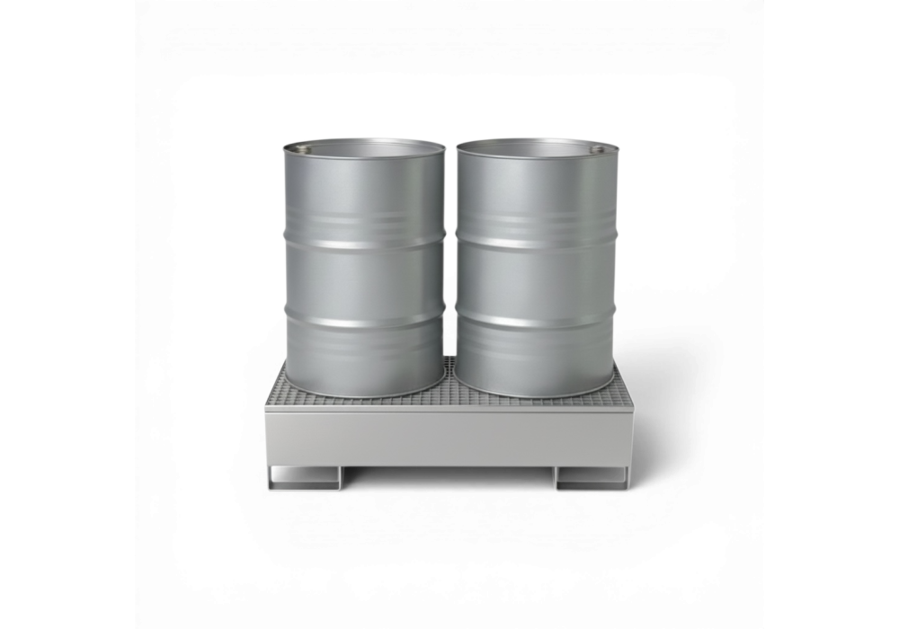Wanna wychwytowa na 2 beczki 200 l 🇵🇱, pojemność 240 l, stal nierdzewna