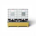 Wanna wychwytowa na 2 IBC 1000 l 🇵🇱, pojemność 1100 l, stal lakierowana