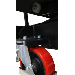 Podnośnik nożycowy mobilny ręczny 1000 kg do 950 mm