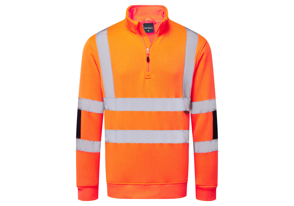 Hi-Vis Knit  1/2Zip Sweatshirt