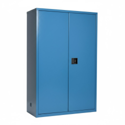 Szafa na ciecze agresywne z 3 wannami wychwytowymi z tworzywa 1092 x 457 x 1650 mm