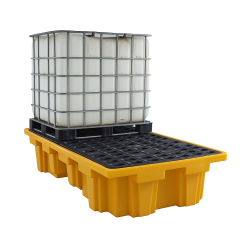 Wanna wychwytowa PE na 1 IBC 1000 L | Bezpieczne magazynowanie | Explosiv