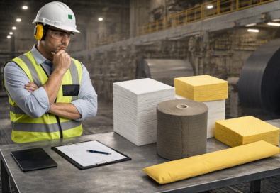 Sorbenty przemysłowe: jak dobrać typ i format, żeby ograniczać skutki wycieków